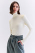 BLUSA FLUIDA MANGA LONGA OFF WHITE